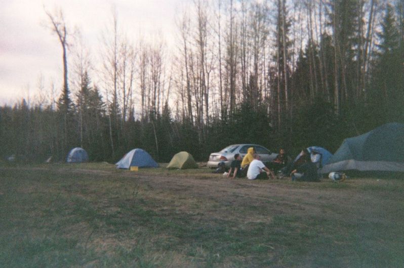 Treeplanting camp in Grande Prairie, AB. Taken by Marine Lefebvre.